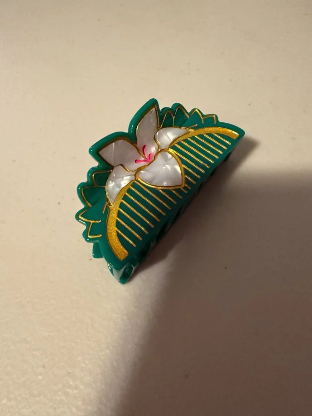 Disney Mulan Lotus Claw Clip Hair Accessory